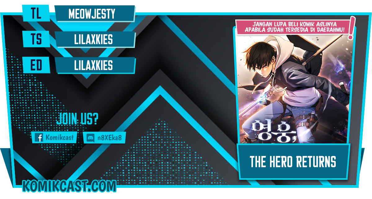 Baca Komik The Hero Returns Chapter 25 Gambar 1