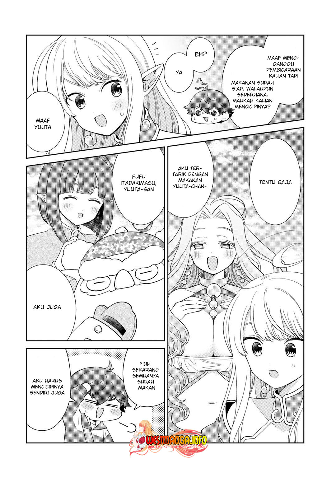 Seirei-tachi no Rakuen to Risou no Isekai Seikatsu Chapter 23 Gambar 8