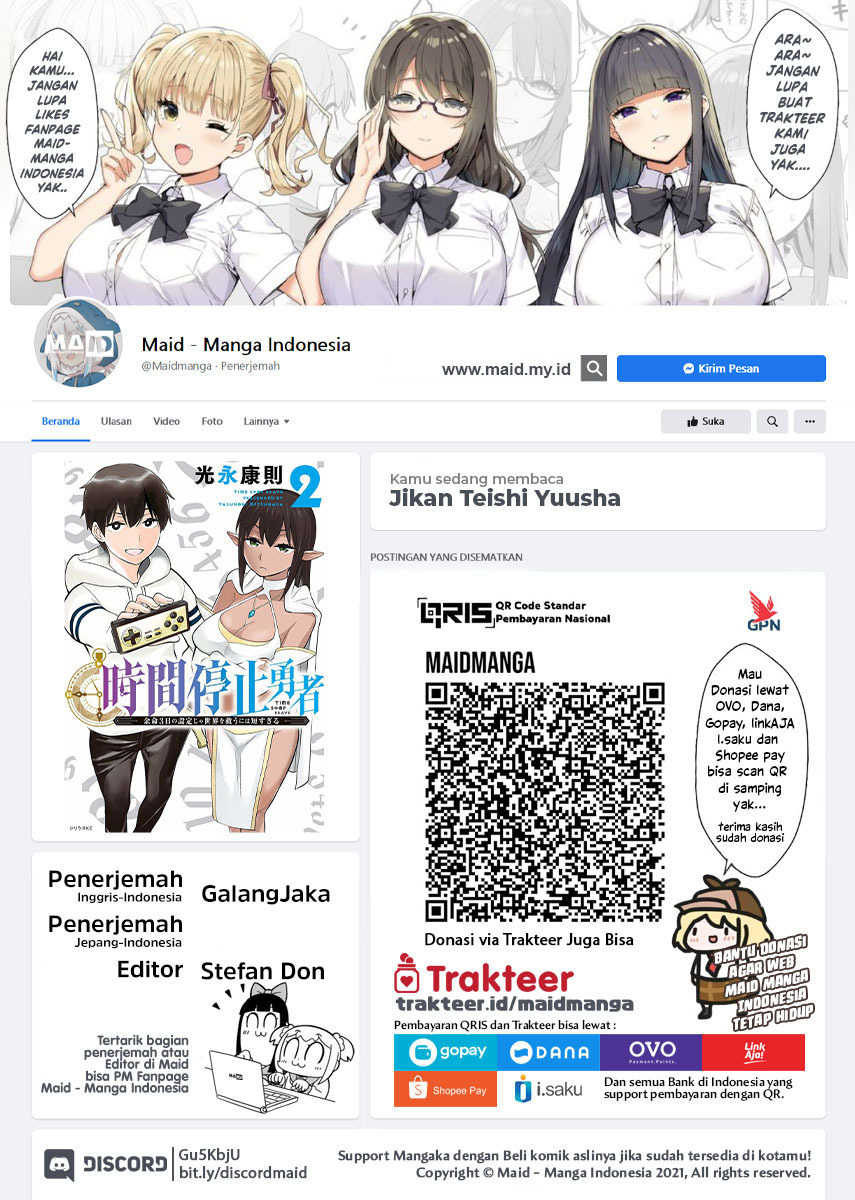 Baca Manga Jikan Teishi Yuusha Chapter 15 Gambar 2