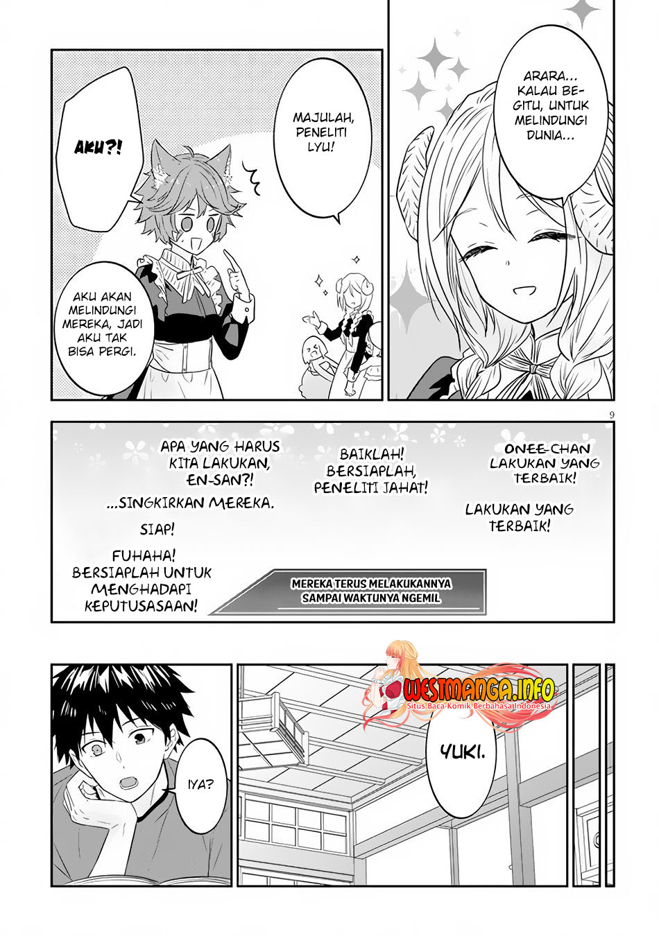 Baca Manga Maou ni Natte node – Dungeon Tsukutte Jingai Musume to Honobono suru Chapter 43.2 Gambar 2