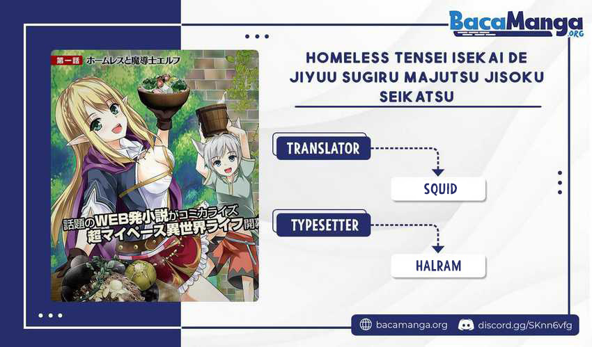 Baca Komik Homeless Tensei: Isekai De Jiyuu Sugiru Majutsu Jisoku Seikatsu Chapter 14.2 Gambar 1