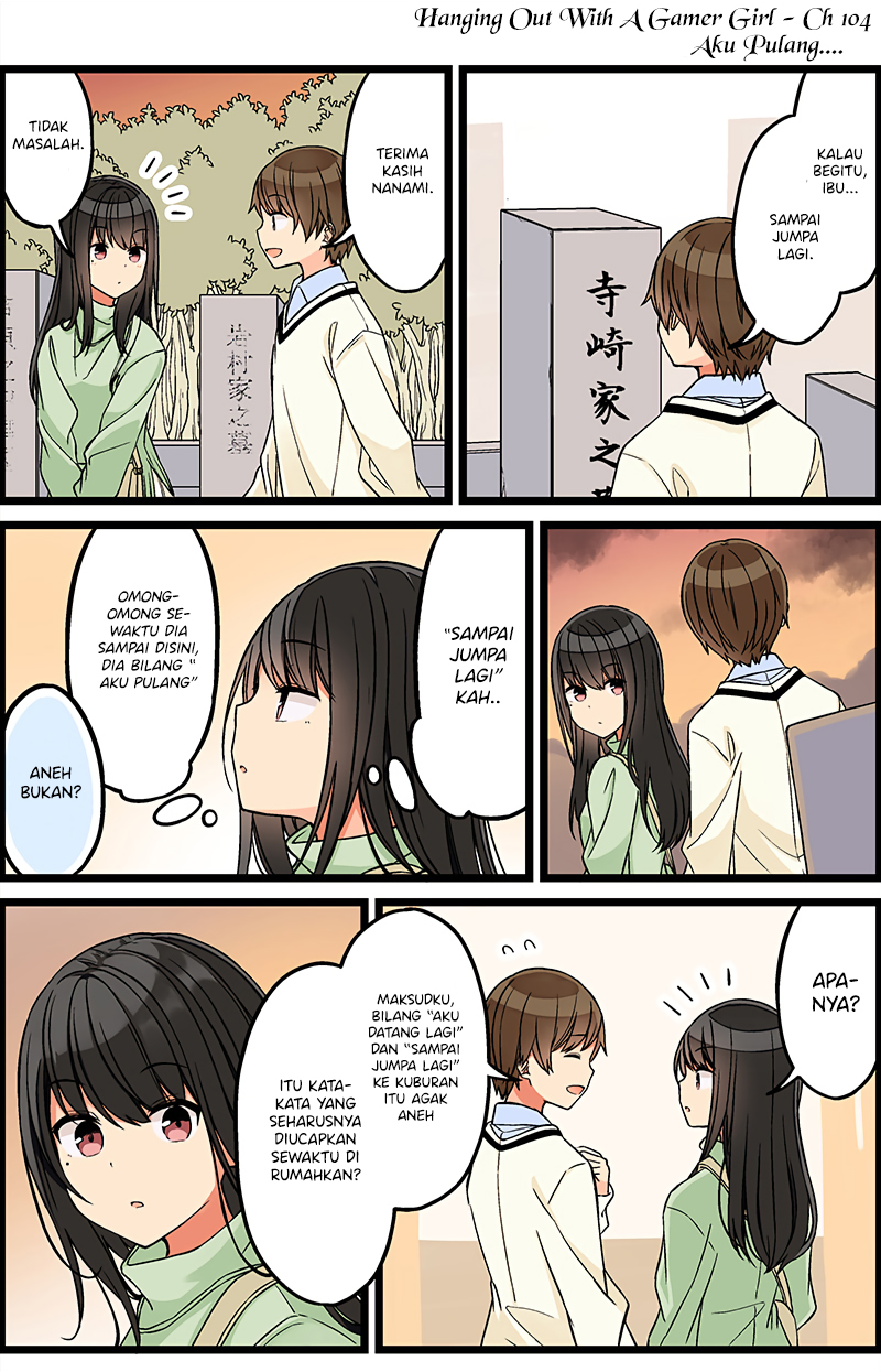 Baca Manga Hanging Out with a Gamer Girl Chapter 104 Gambar 2