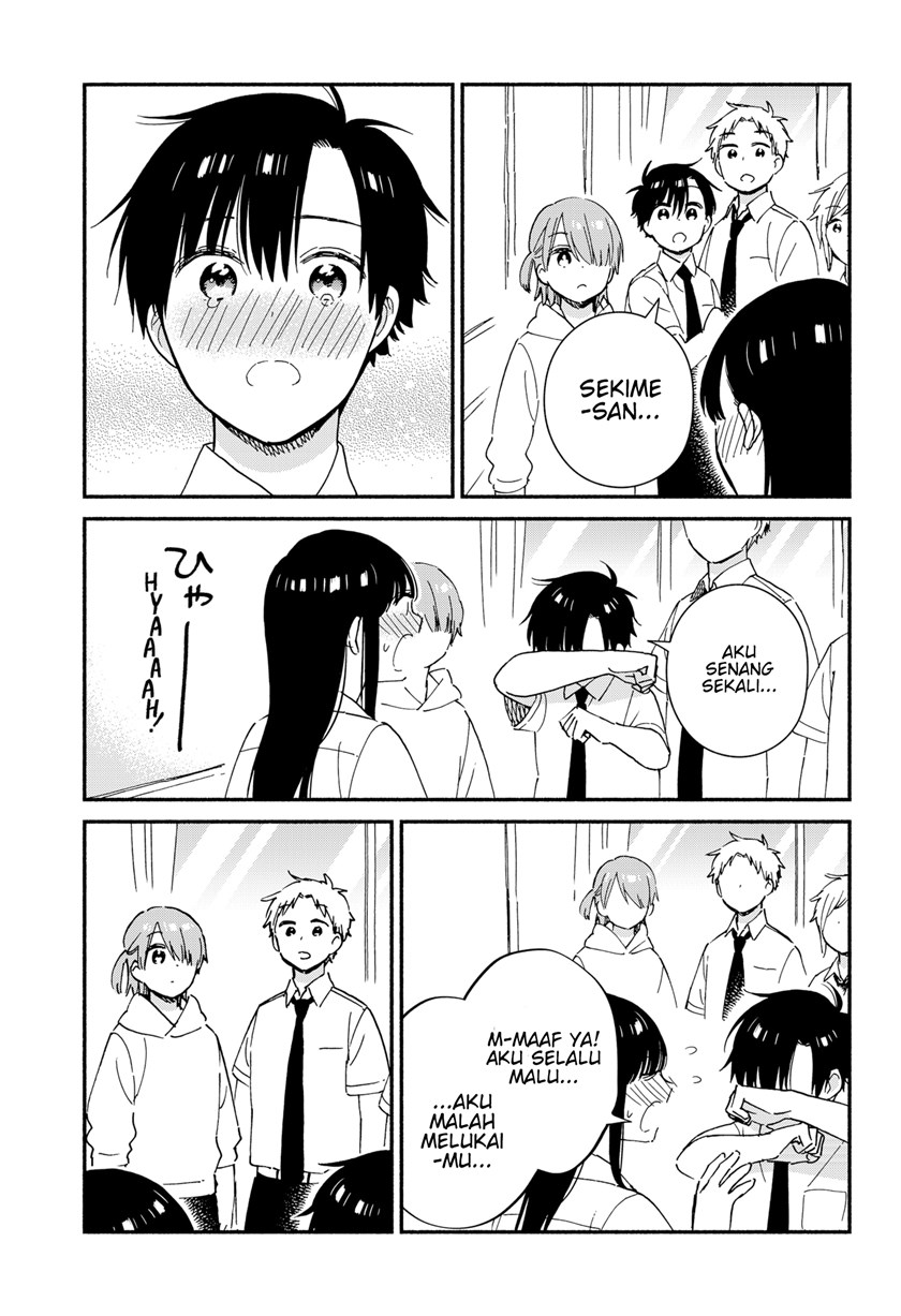 Sekimen Shinaide Sekime-san (Serialization) Chapter 29 Gambar 14