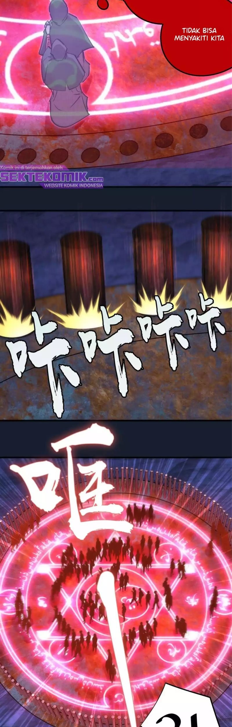 I’m Not The Overlord Chapter 95 Gambar 30