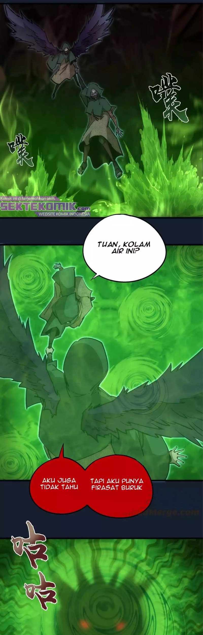 I’m Not The Overlord Chapter 95 Gambar 38