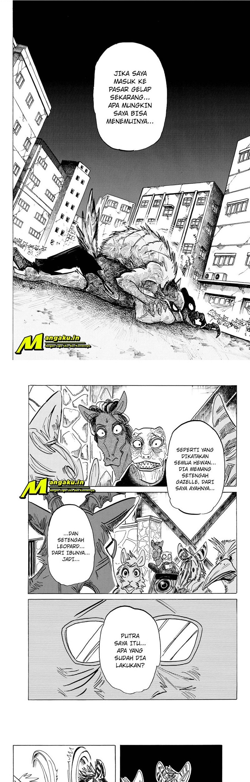 Beastars Chapter 188 Gambar 3