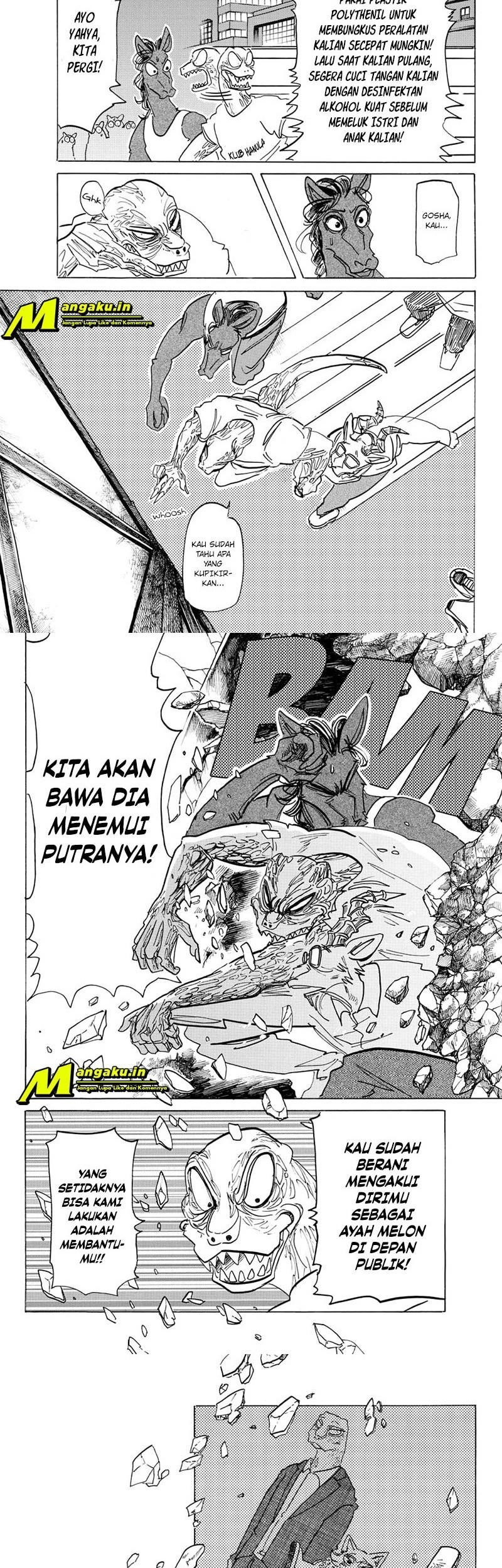 Beastars Chapter 188 Gambar 7