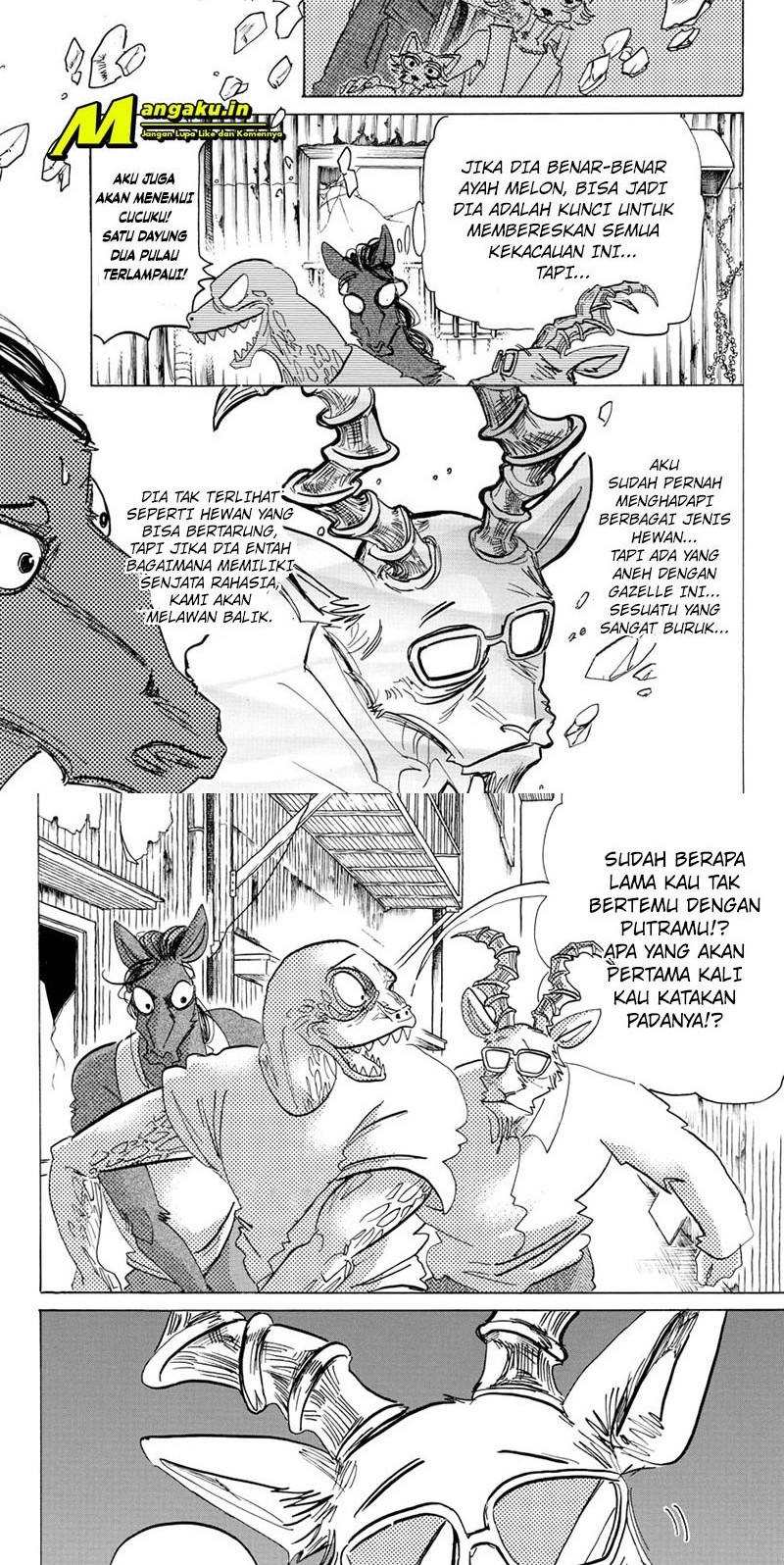 Beastars Chapter 188 Gambar 8