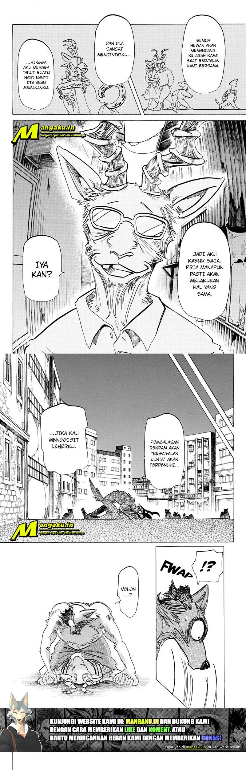 Beastars Chapter 188 Gambar 11