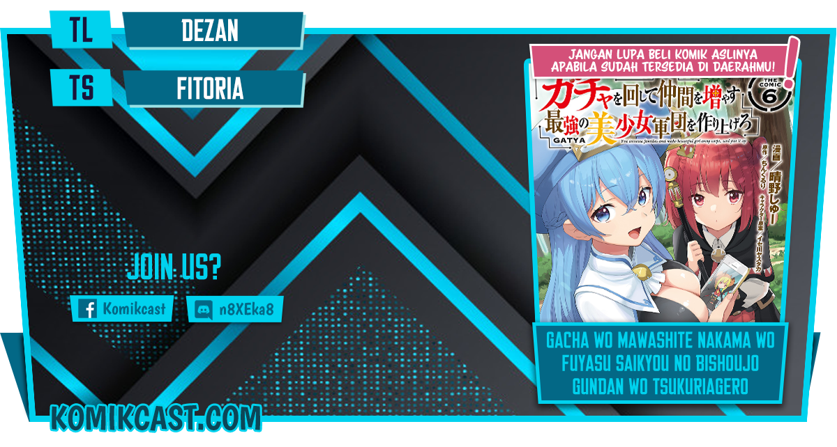 Baca Komik Gacha wo Mawashite Nakama wo Fuyasu Saikyou no Bishoujo Gundan wo Tsukuriagero Chapter 39 Gambar 1