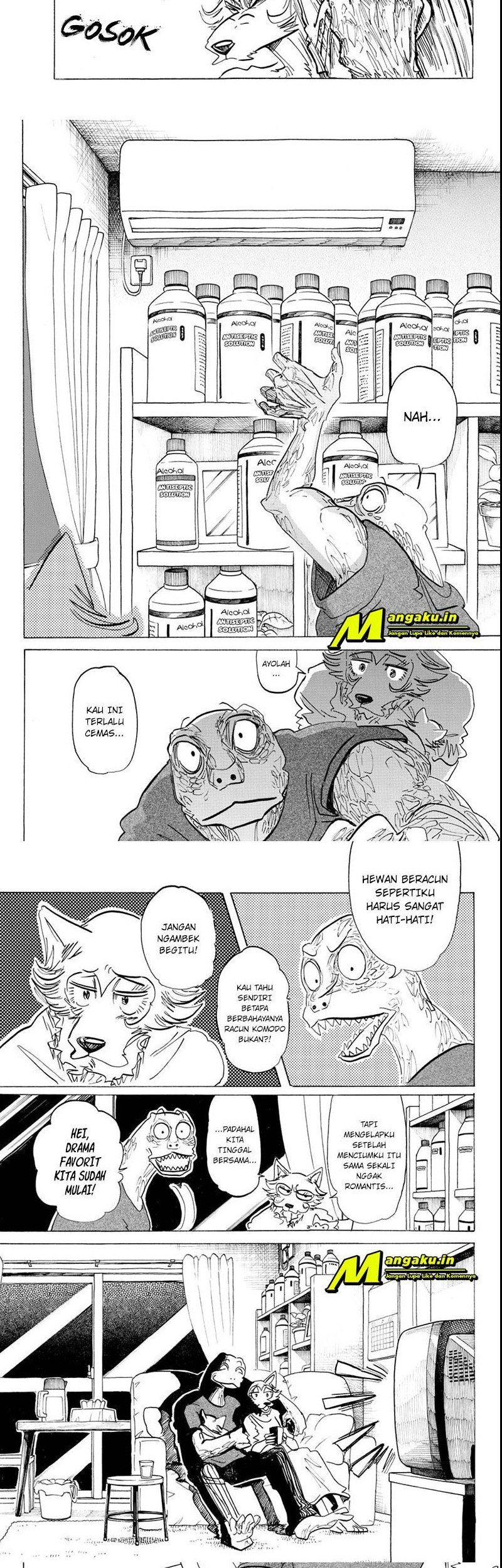 Beastars Chapter 189 Gambar 4