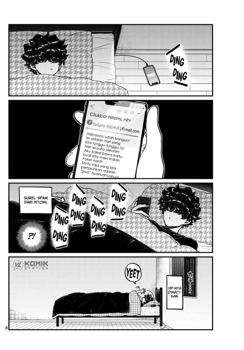 Komi-san wa Komyushou Desu Chapter 297 Gambar 9