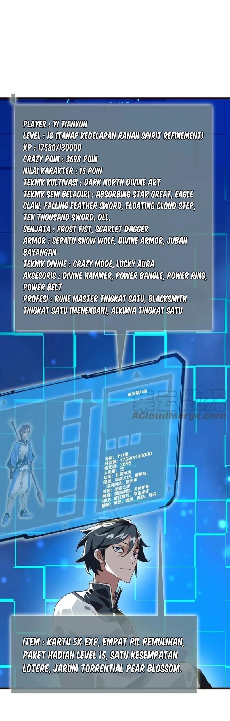 Crazy Leveling System Chapter 22 Gambar 36