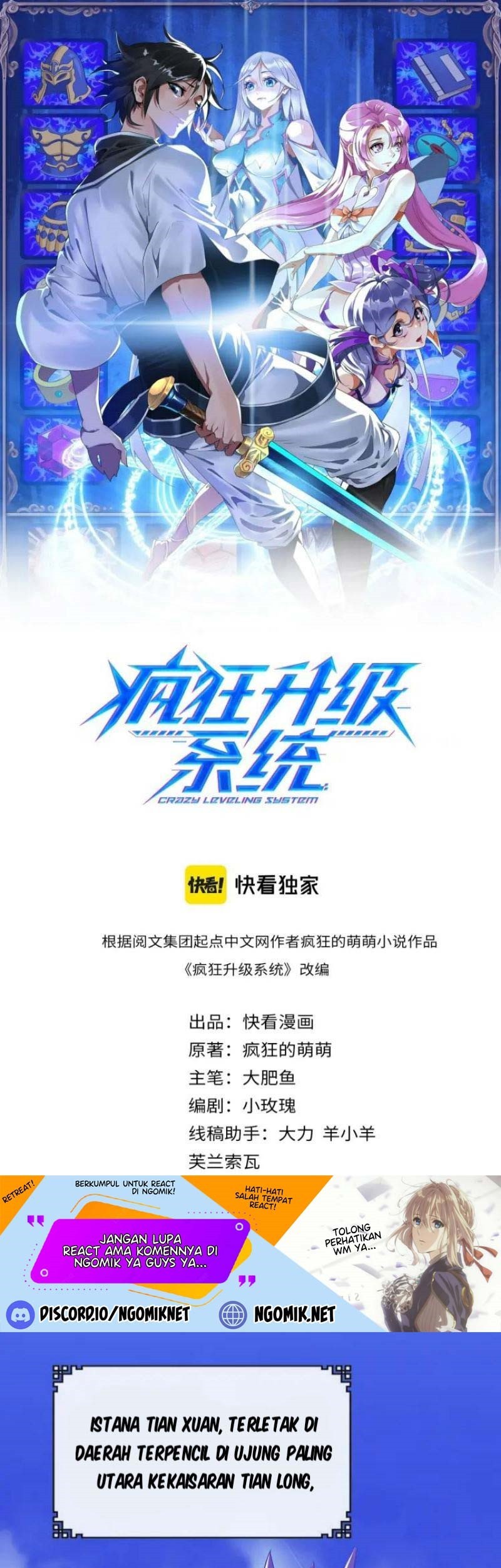 Baca Manhua Crazy Leveling System Chapter 01 Gambar 2