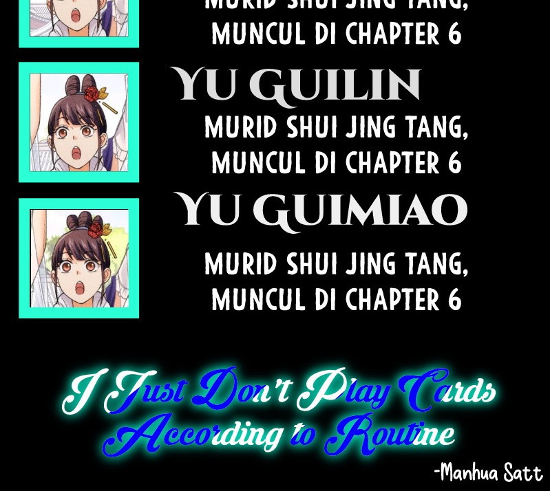 I Just Don’t Play the Card According to the Routine Chapter 47 Gambar 71