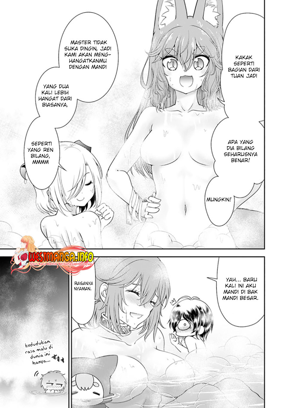 Tenohira Kaitaku Mura de Isekai Kenkokuki: Fueteku Yome-tachi to Nonbiri Mujintou Life (fix) Chapter 33 Gambar 21