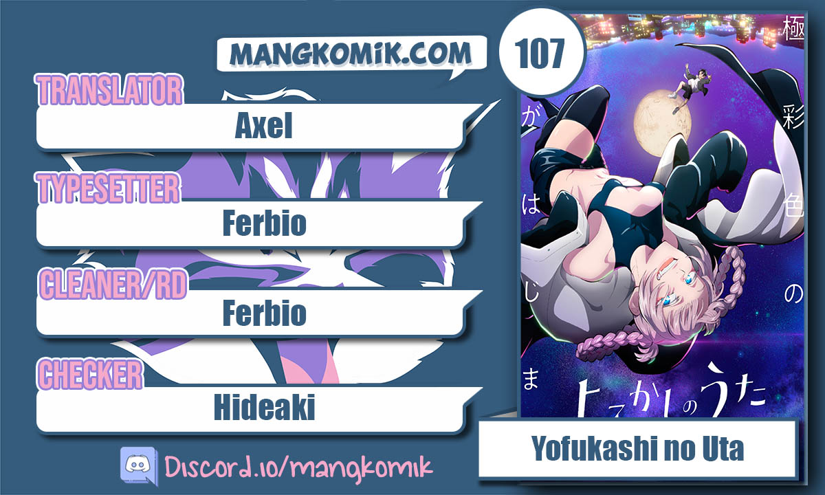 Baca Komik Yofukashi no Uta Chapter 107 Gambar 1