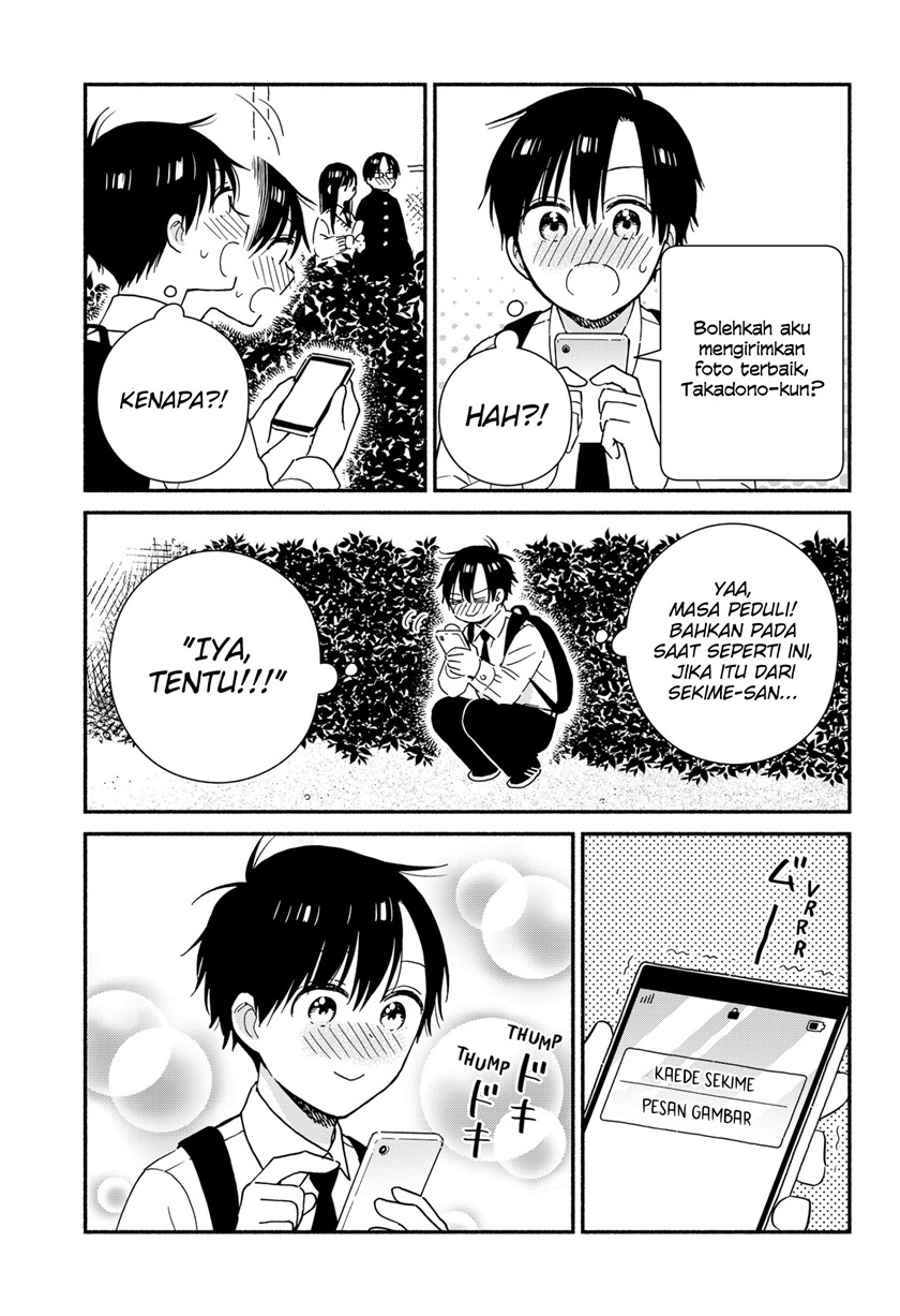 Sekimen Shinaide Sekime-san (Serialization) Chapter 34 Gambar 14