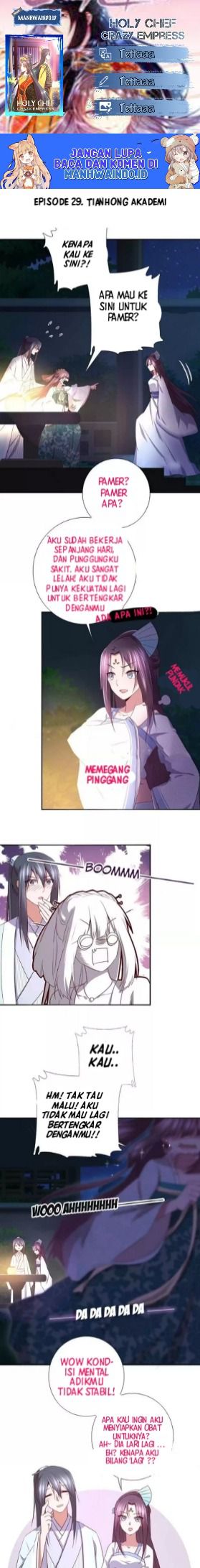 Baca Komik Holy Chef, Crazy Empress Chapter 29 Gambar 1