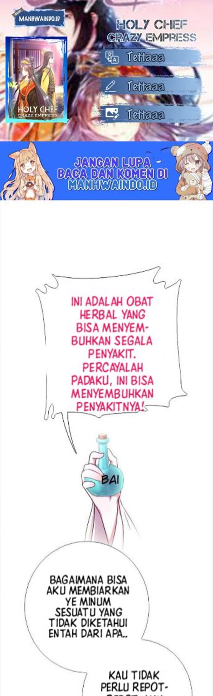 Baca Komik Holy Chef, Crazy Empress Chapter 11 Gambar 1