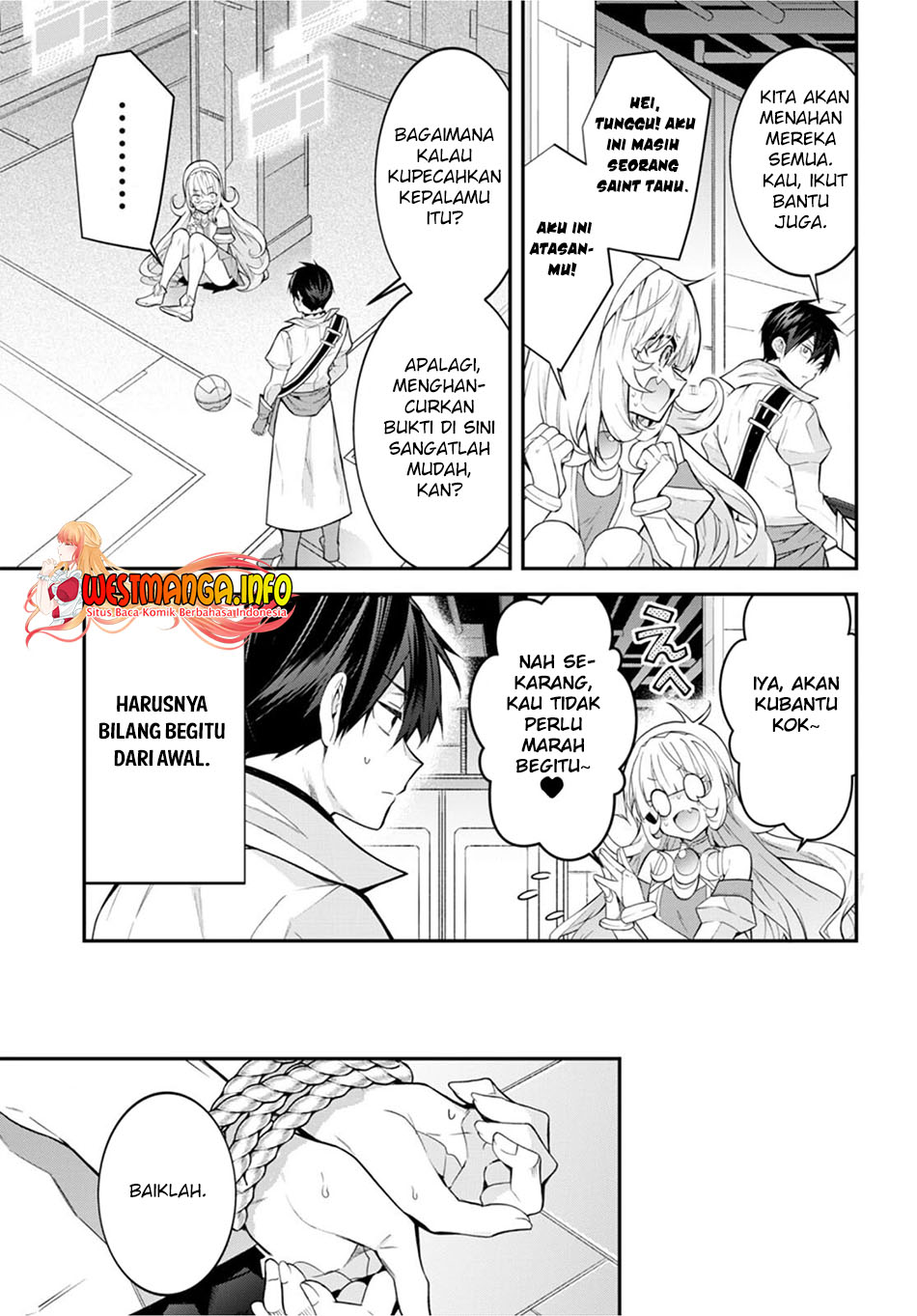 Otome Game Sekai wa Mob ni Kibishii Sekai Desu Chapter 43 Gambar 18