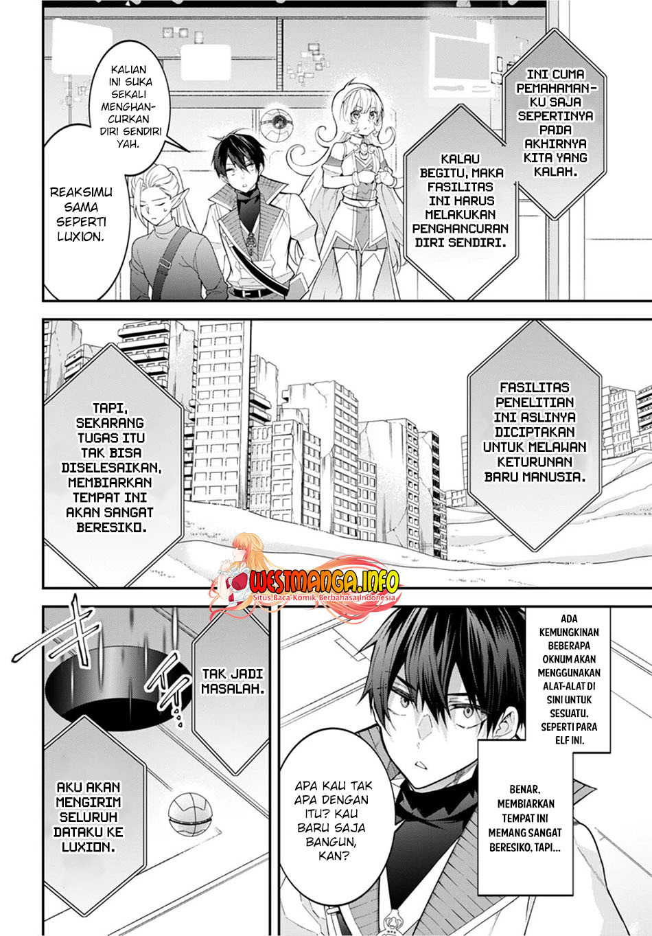 Otome Game Sekai wa Mob ni Kibishii Sekai Desu Chapter 43 Gambar 19