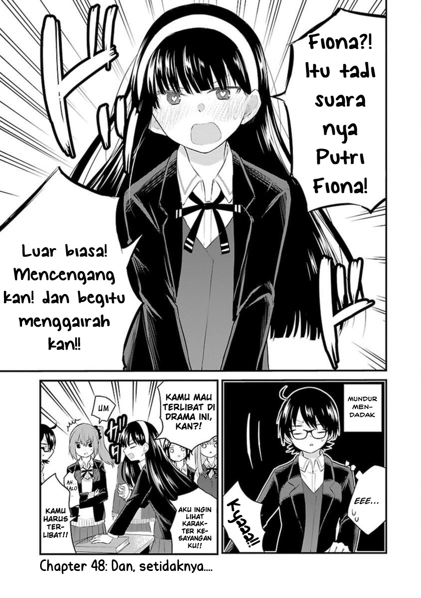 Baca Manga Koe ga dasenai Shoujo wa “Kanojo ga Yasashisugiru” to Omotte iru Chapter 48 Gambar 2