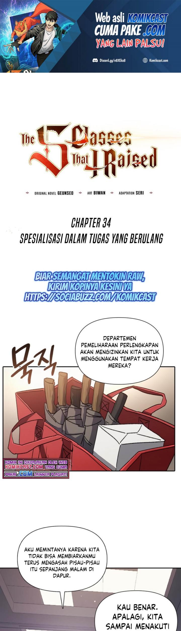 Baca Manhwa The S-Classes That I Raised Chapter 34 Gambar 2