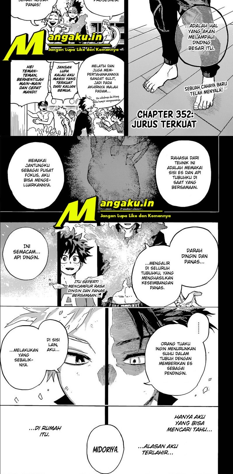 Baca Manga Boku no Hero Academia Chapter 352 Gambar 2