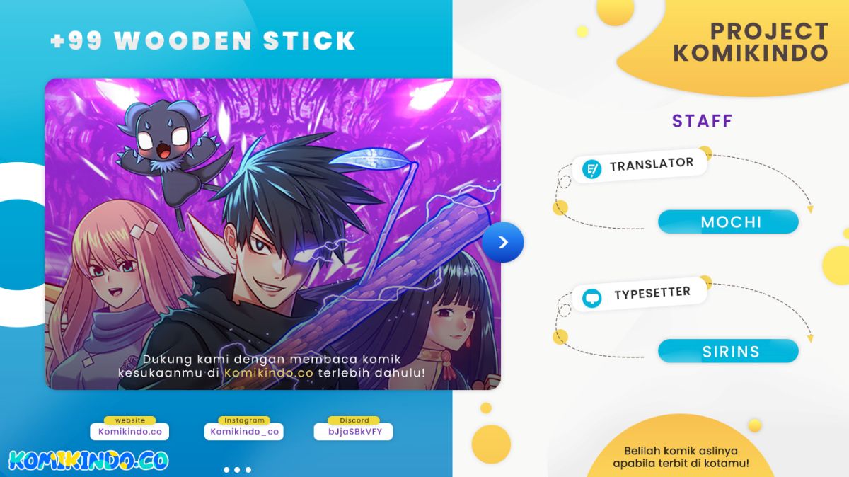 Baca Komik +99 Wooden Stick Chapter 05 Gambar 1
