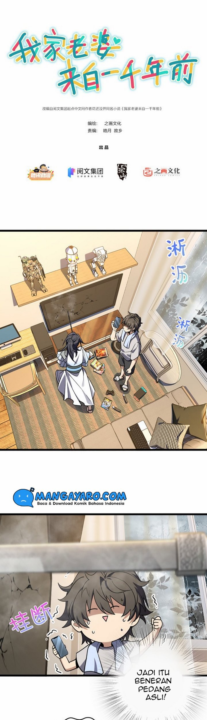 Baca Manhua My Wife Is From a Thousand Years Ago Chapter 02 Gambar 2