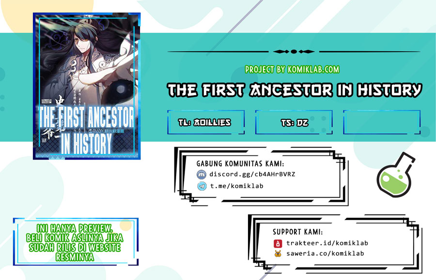 Baca Komik The First Ancestor in History Chapter 03 Gambar 1