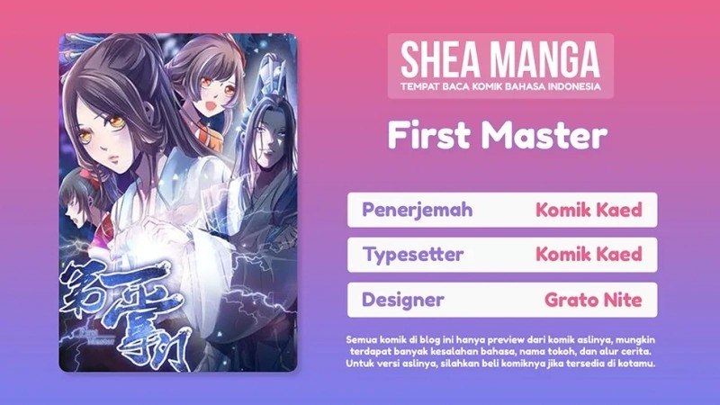 Baca Komik First Master Chapter 08 Gambar 1