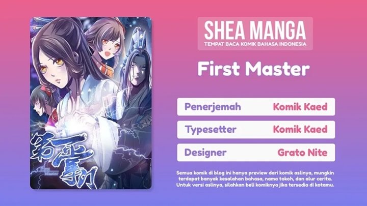 Baca Komik First Master Chapter 07 Gambar 1