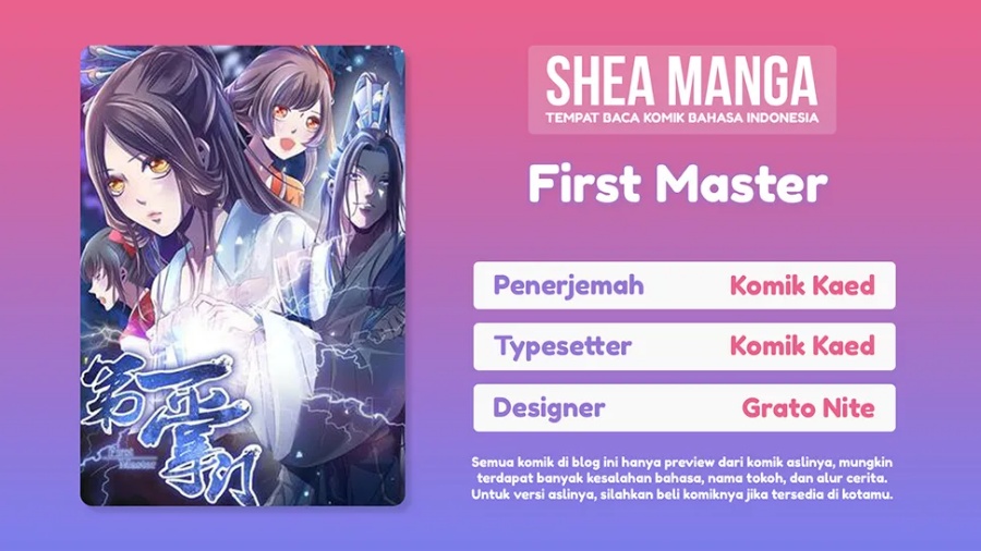 Baca Komik First Master Chapter 05 Gambar 1