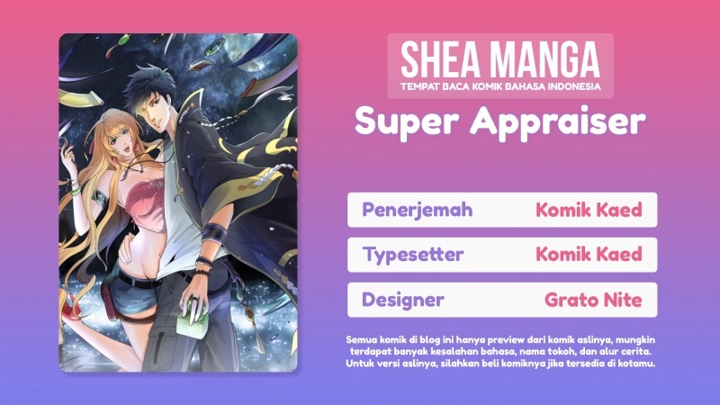 Baca Komik Super Appraiser Chapter 01 Gambar 1