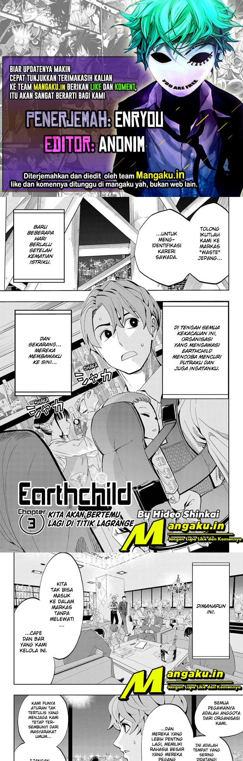 Baca Komik Earthchild Chapter 03 Gambar 1