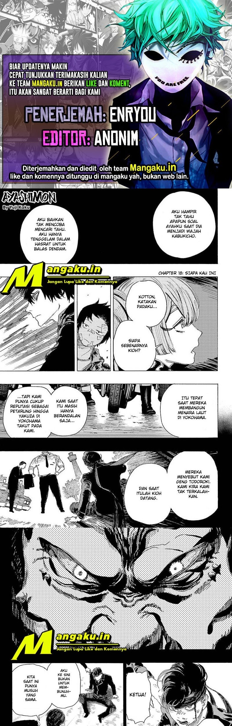 Baca Komik Ayashimon Chapter 18 Gambar 1
