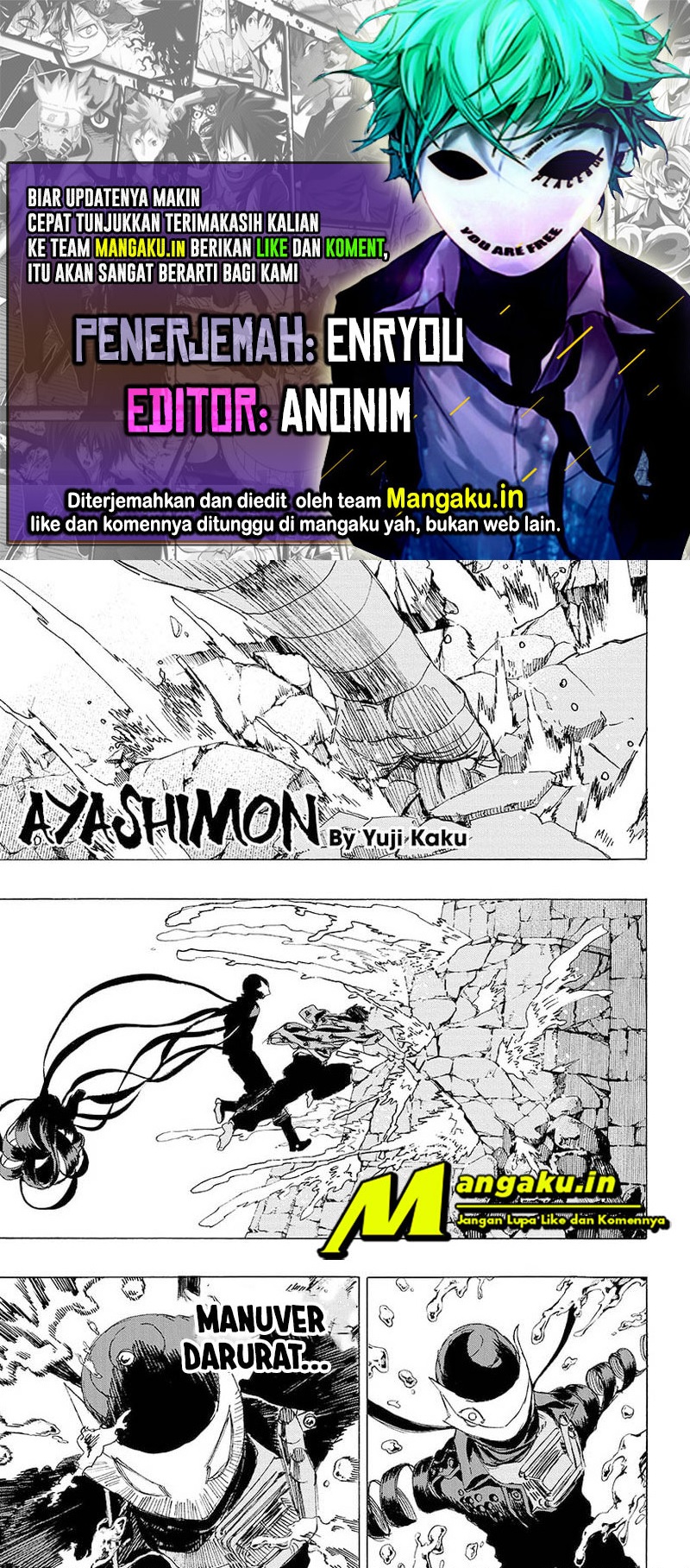 Baca Komik Ayashimon Chapter 17 Gambar 1