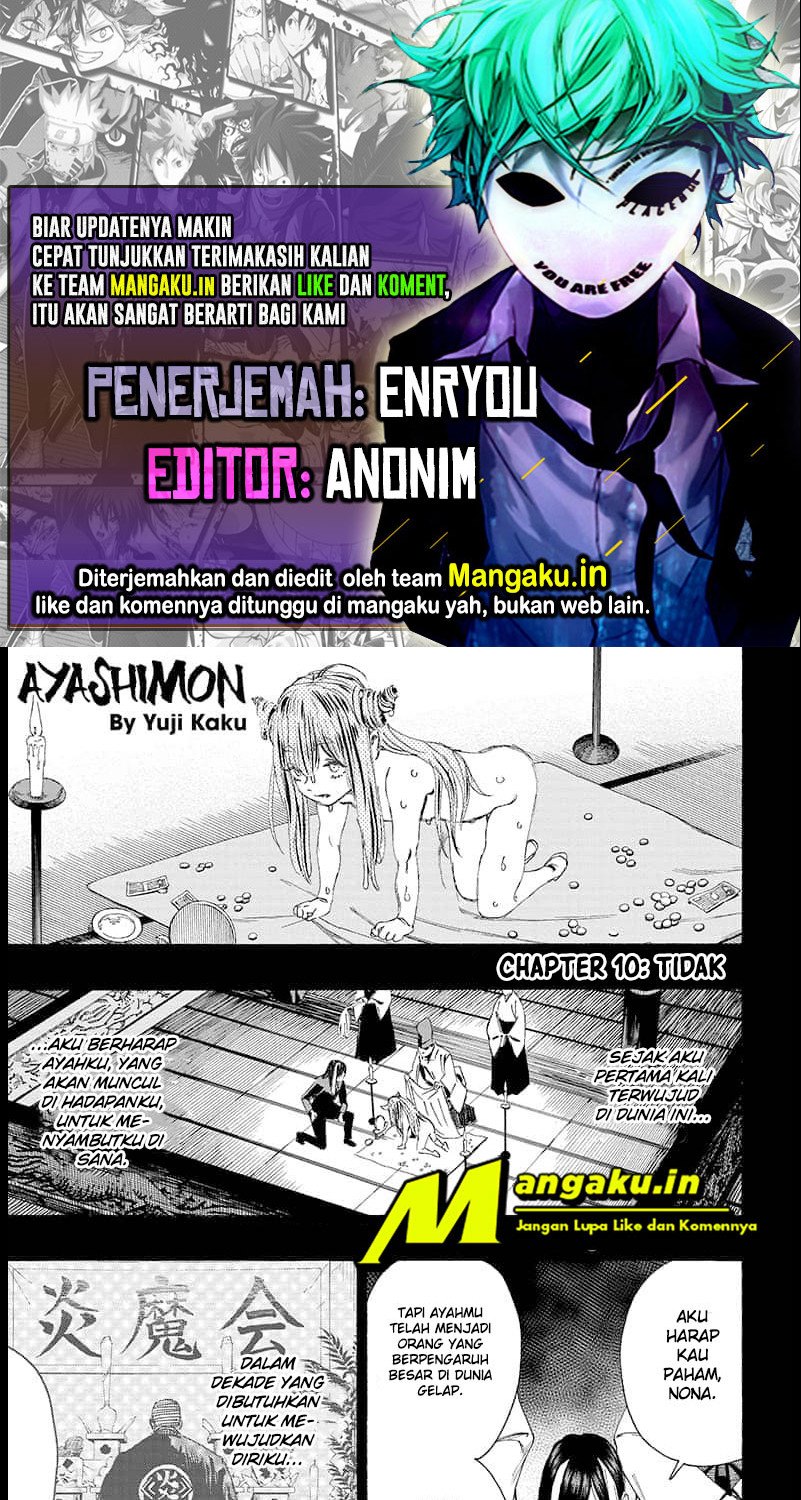 Baca Komik Ayashimon Chapter 10 Gambar 1