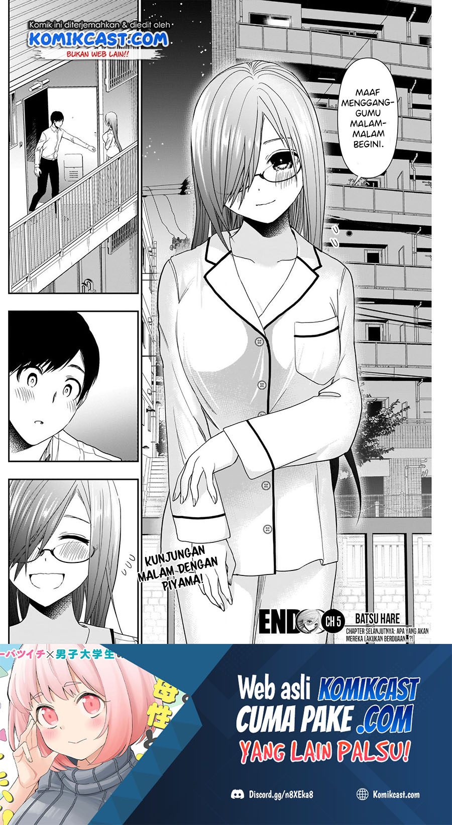 Batsu Harem Chapter 06 Gambar 13