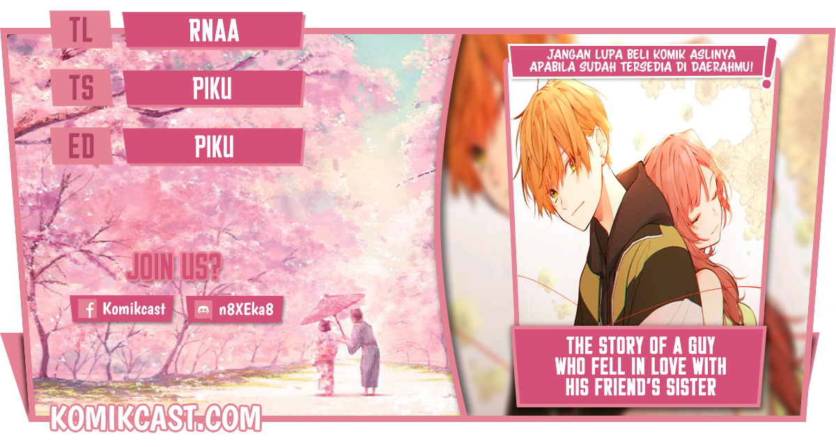 Baca Komik The Story of a Guy who fell in love with his Friend’s Sister Chapter 13 Gambar 1