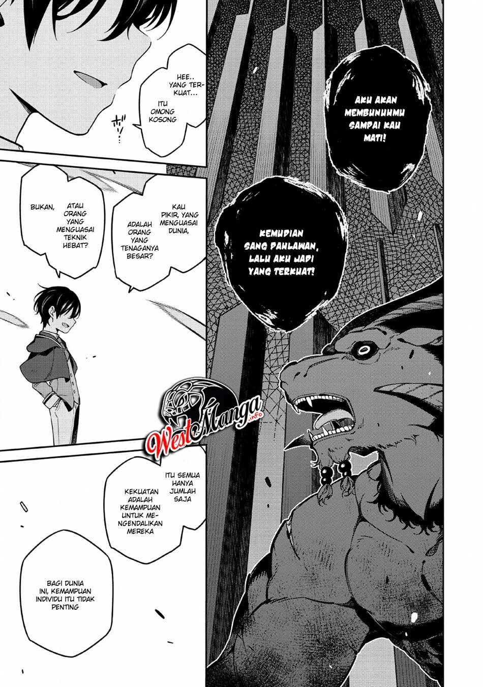 Saikyou Onmyouji no Isekai Tenseiki ~Geboku no Youkaidomo ni Kurabete Monster ga Yowaisugirundaga~ Chapter 04 Gambar 5