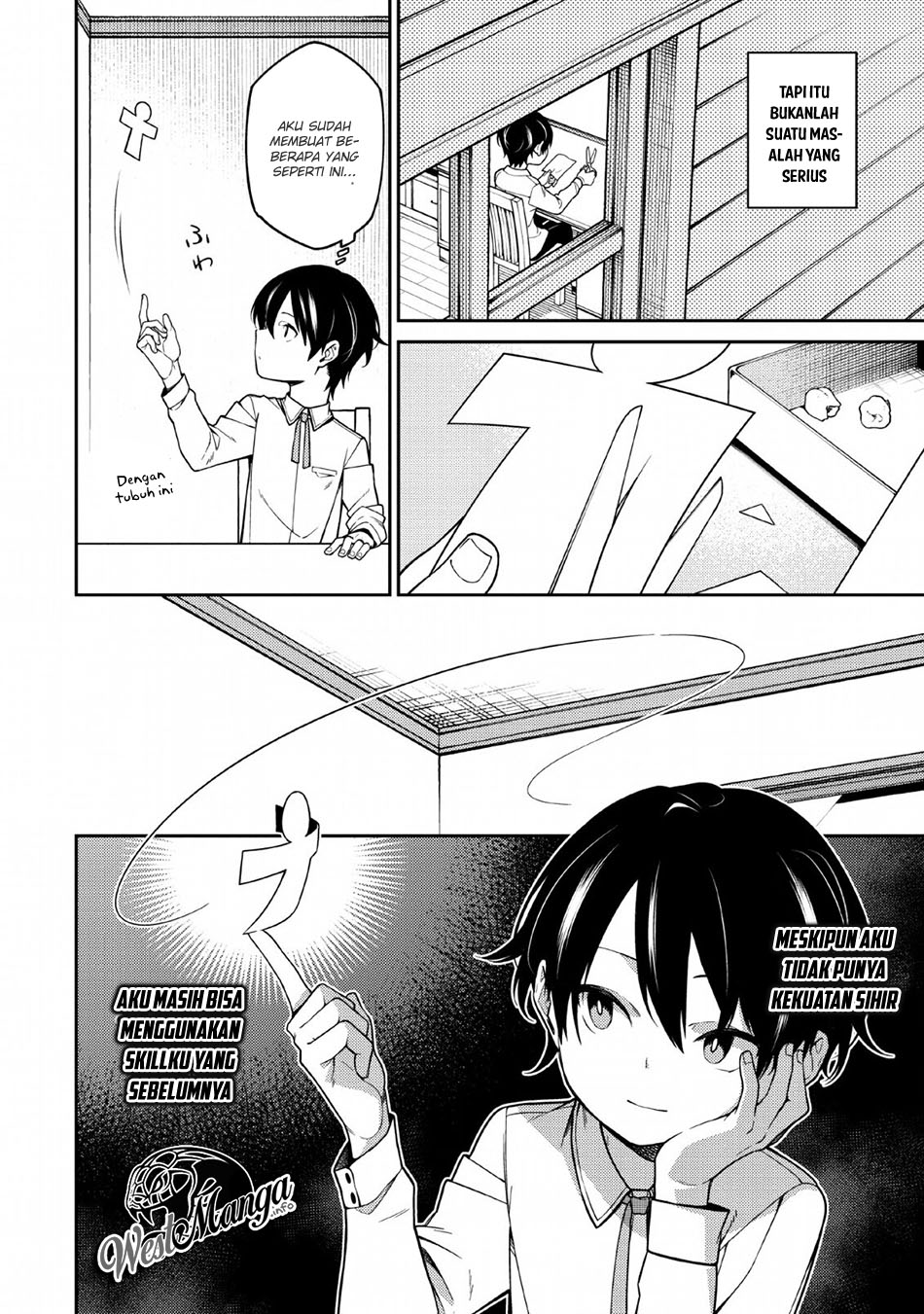 Saikyou Onmyouji no Isekai Tenseiki ~Geboku no Youkaidomo ni Kurabete Monster ga Yowaisugirundaga~ Chapter 01 Gambar 10