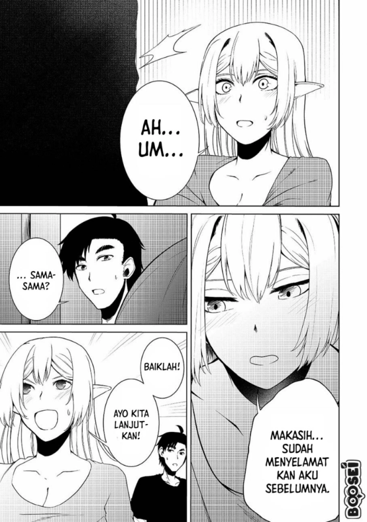 Mujintou De Elf to Kyoudou Seikatsu Chapter 12 Gambar 23