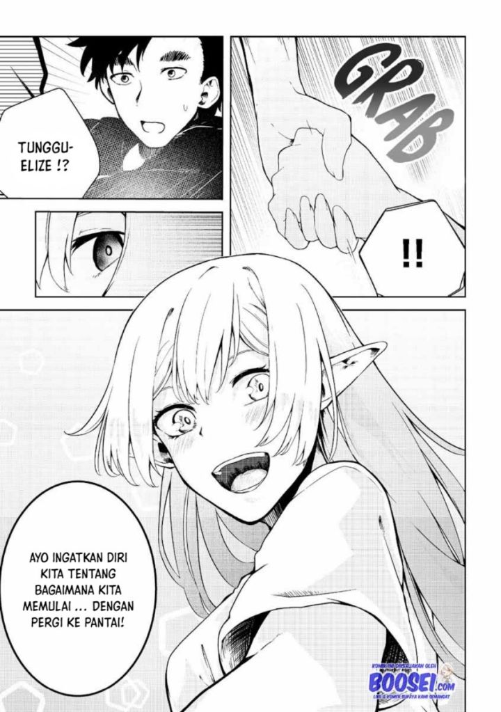 Mujintou De Elf to Kyoudou Seikatsu Chapter 09 Gambar 16