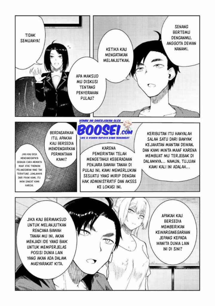 Mujintou De Elf to Kyoudou Seikatsu Chapter 07 Gambar 14