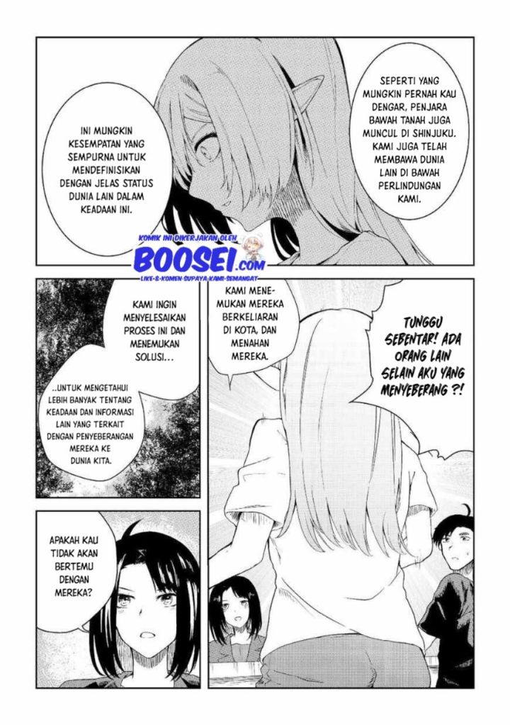 Mujintou De Elf to Kyoudou Seikatsu Chapter 07 Gambar 15