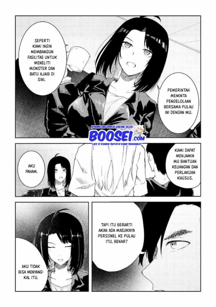 Mujintou De Elf to Kyoudou Seikatsu Chapter 07 Gambar 17