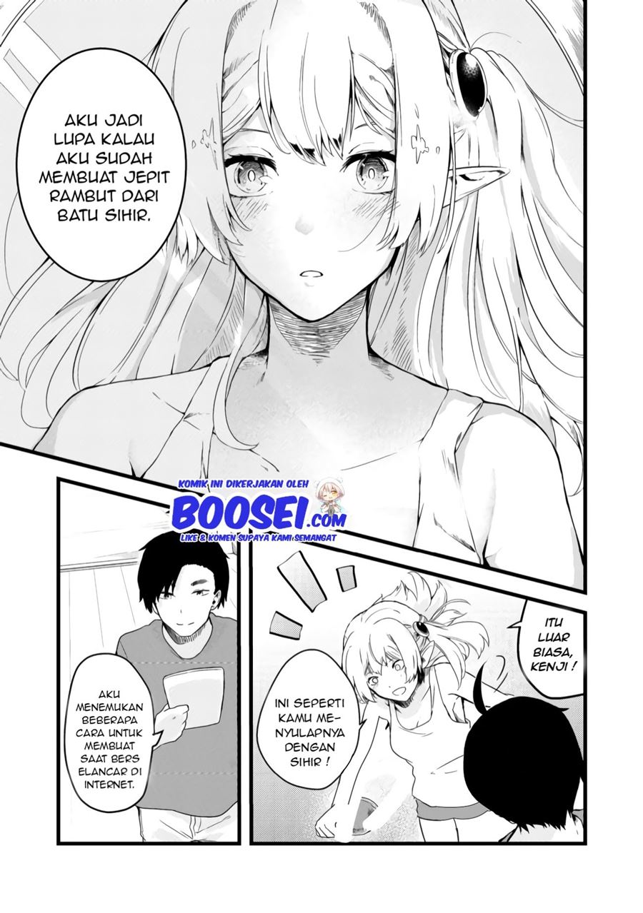 Mujintou De Elf to Kyoudou Seikatsu Chapter 05 Gambar 15